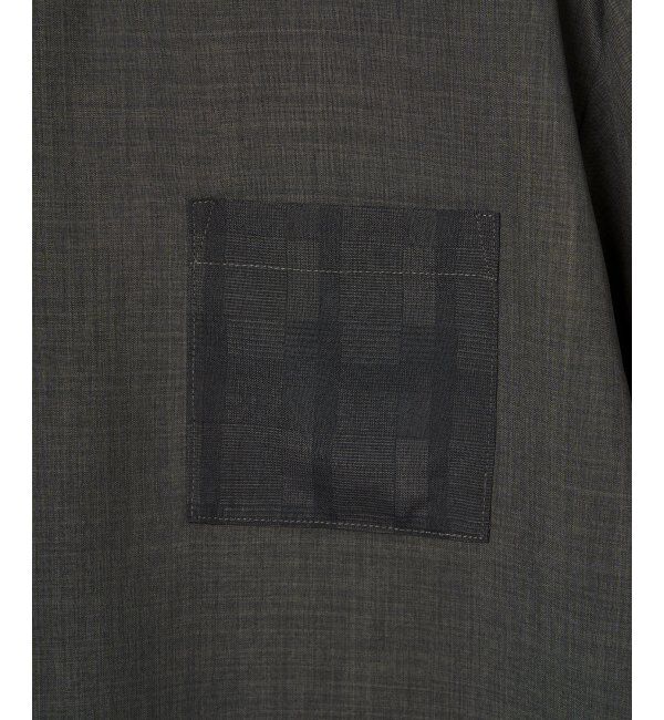 ikka「イージーケアリネンライクシャツＴ」|シャツ・ブラウス|