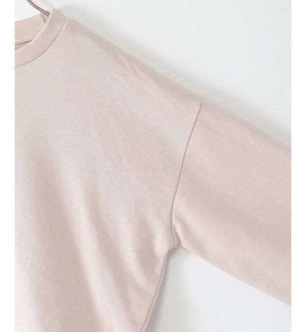 ikka kids「裾シフォンレイヤード裏毛プルオーバー（120~160cm）」|Tシャツ・カットソー|