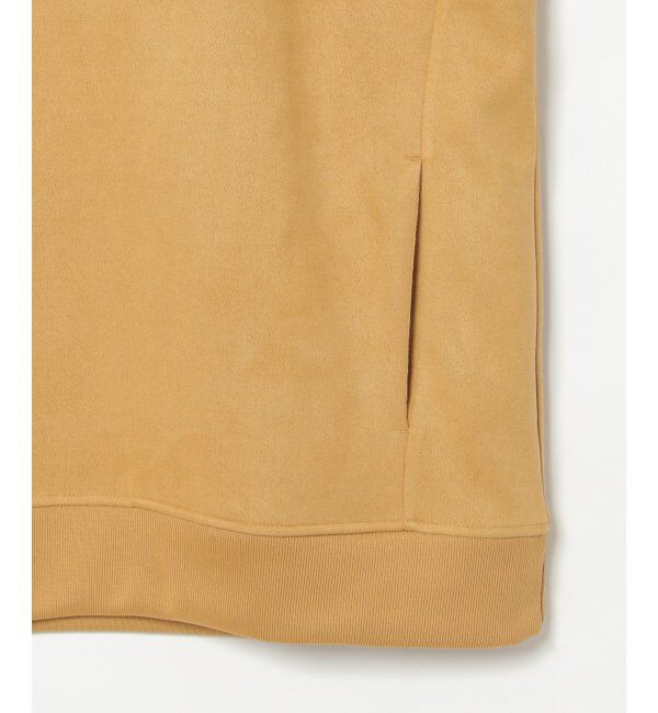 ikka「【抗菌防臭／吸水速乾】清潔フェイクスエードルーイカラー」|パーカー|