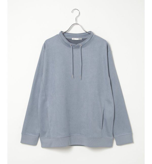 ikka「【抗菌防臭／吸水速乾】清潔フェイクスエードルーイカラー」|パーカー|