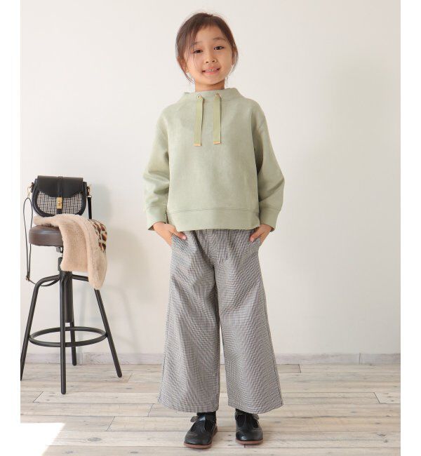 ikka kids「ベルト付きワイドパンツ（120~160cm）」|その他|