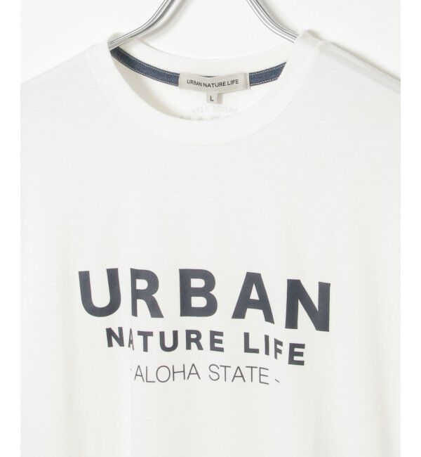 ikka「URBAN NATURE LIFE アーバンネイチャーライフ プリントTシャツ」|Tシャツ・カットソー|