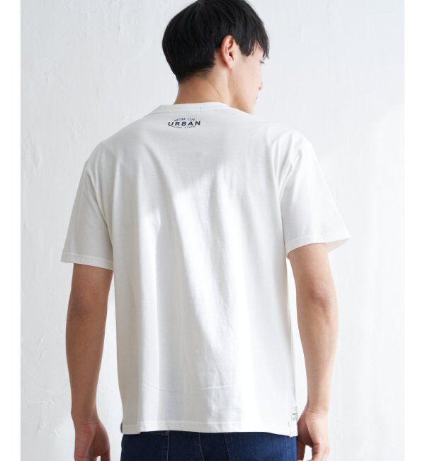 ikka「URBAN NATURE LIFE アーバンネイチャーライフ プリントTシャツ」|Tシャツ・カットソー|