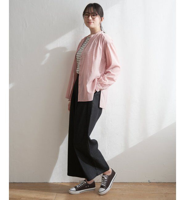 ikka「バックリボンシアブラウス」|シャツ・ブラウス|