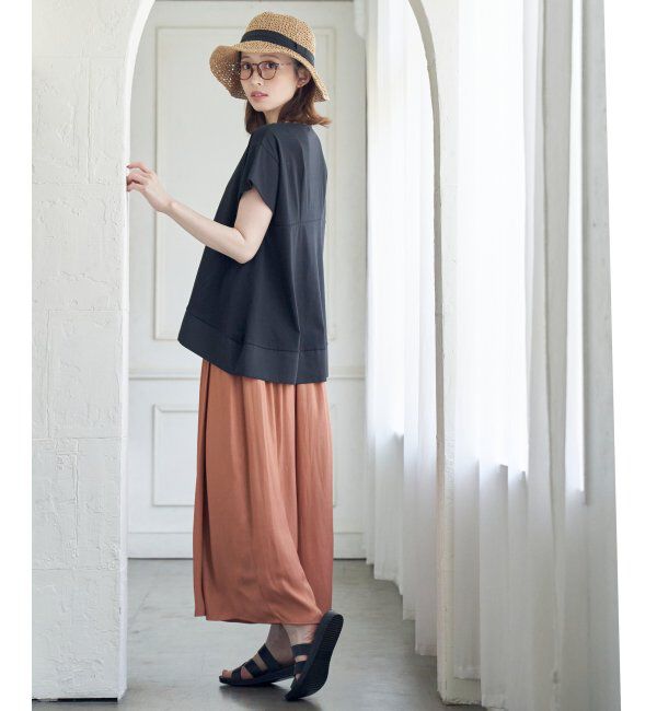 ikka「【2点セット】カッセンボリュームラップスカーチョ」|その他|