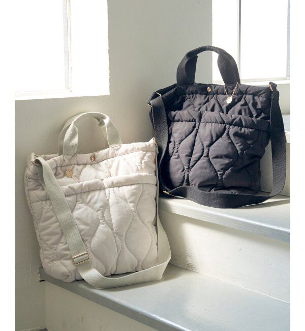 ikka「キルティングＢＩＧトート」|その他|