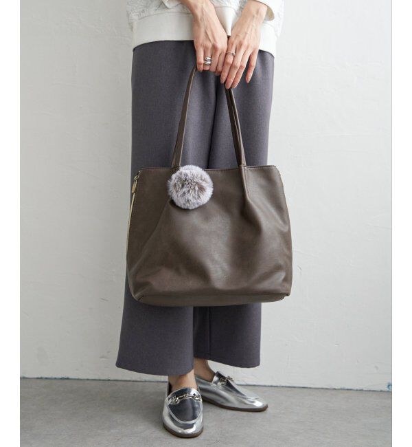 ikka「バイカラーサイドキリカエトート」|その他|