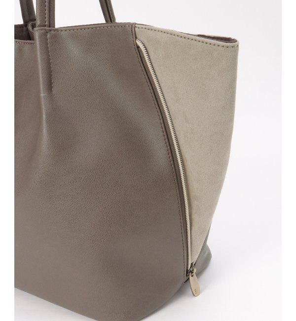 ikka「バイカラーサイドキリカエトート」|その他|