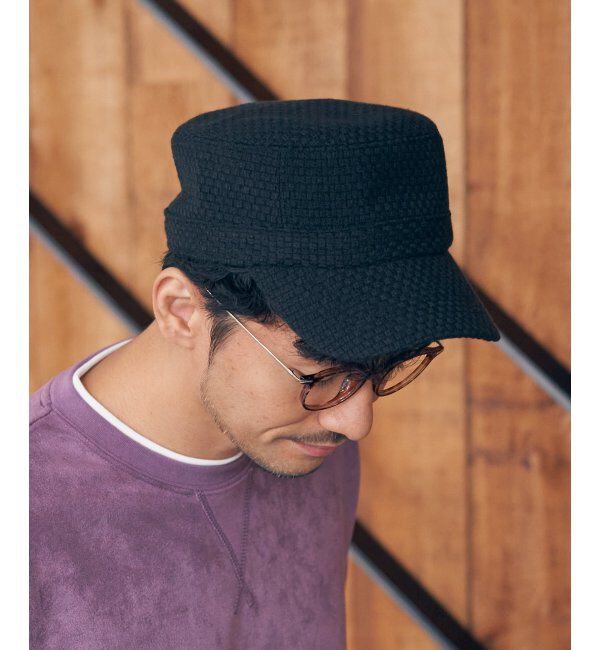 ikka「ウールライクワークキャップ」|その他|