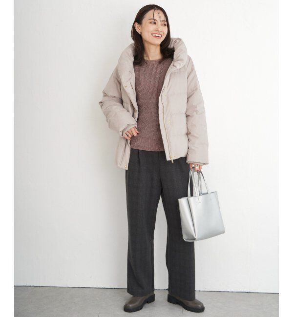 ikka「カットジャガードパンツ」|その他|