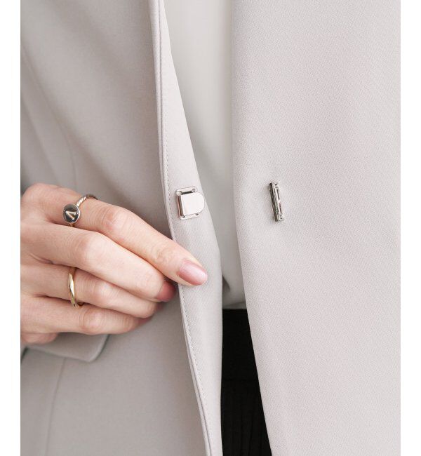 IKKA LOUNGE「ウォッシャブルキーネックジャケット」|その他|