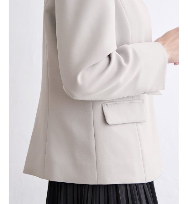 IKKA LOUNGE「ウォッシャブルキーネックジャケット」|その他|