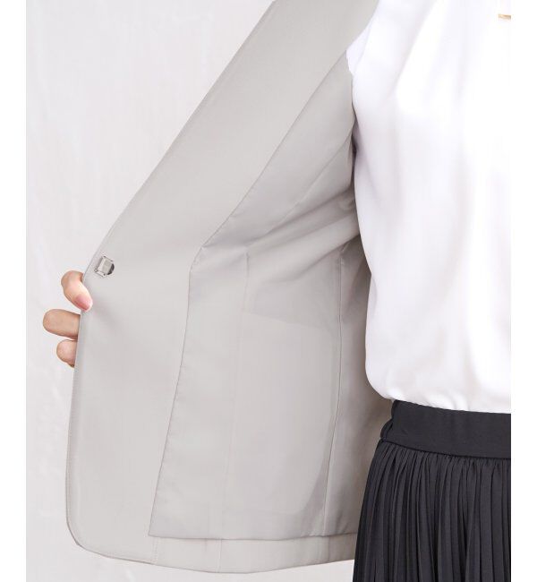 IKKA LOUNGE「ウォッシャブルキーネックジャケット」|その他|