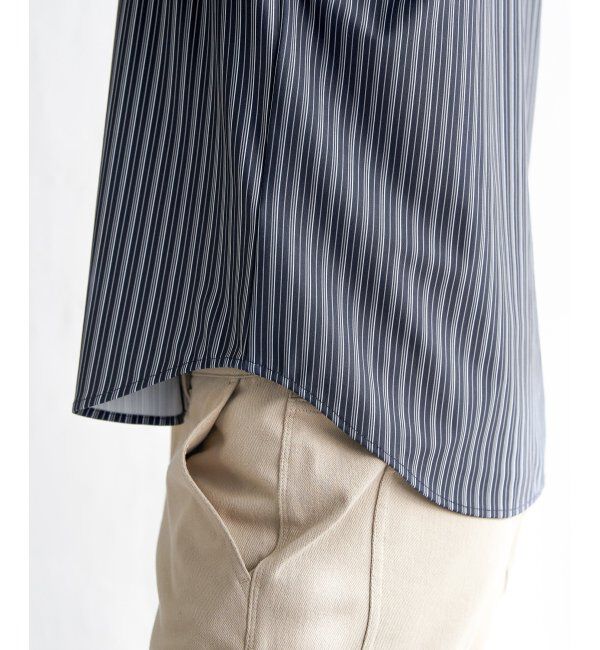 IKKA LOUNGE「【イージーケア／吸水速乾】GOKU楽ワークスイスカラーシャツ」|シャツ・ブラウス|