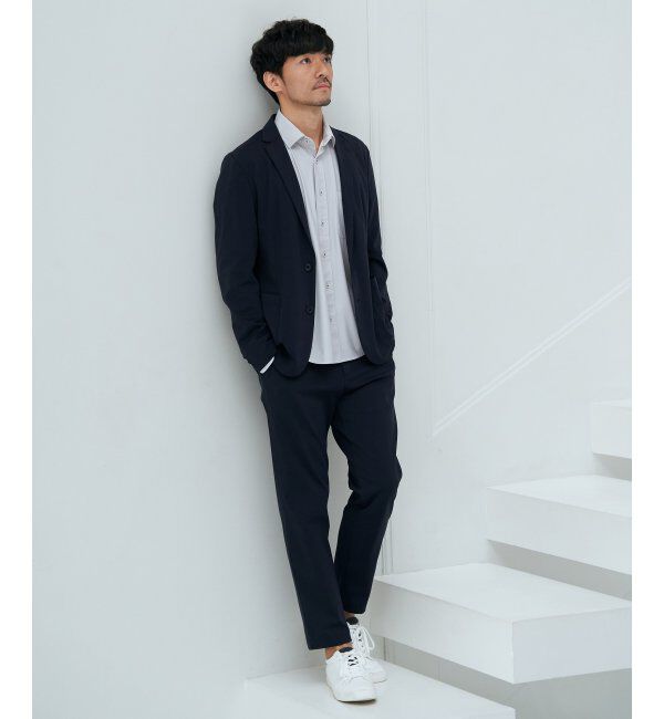 IKKA LOUNGE「【イージーケア／吸水速乾】GOKU楽ワークスイスカラーシャツ」|シャツ・ブラウス|