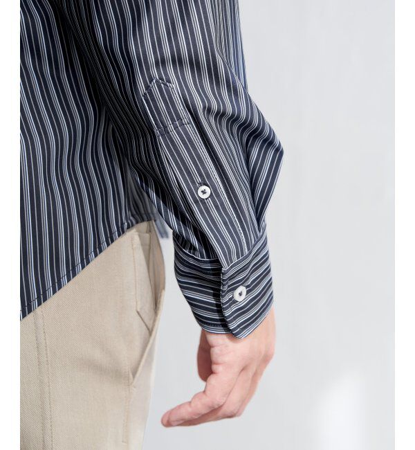 IKKA LOUNGE「【イージーケア／吸水速乾】GOKU楽ワークスイスカラーシャツ」|シャツ・ブラウス|