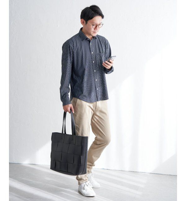 IKKA LOUNGE「【イージーケア／吸水速乾】GOKU楽ワークスイスカラーシャツ」|シャツ・ブラウス|