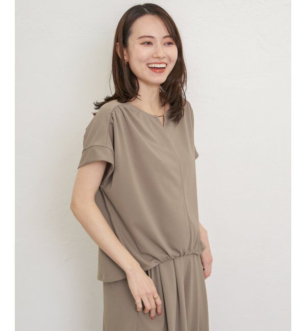 IKKA LOUNGE「GOKU楽冷感さらっとプルオーバー」|Tシャツ・カットソー|