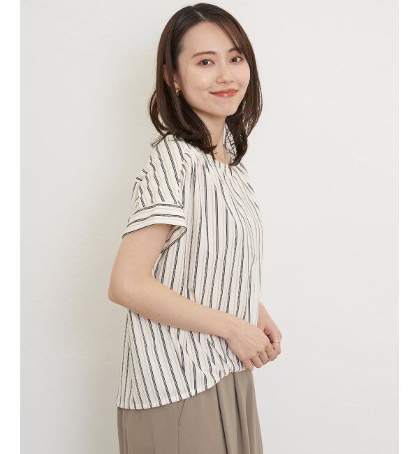 IKKA LOUNGE「GOKU楽冷感さらっとプルオーバー」|Tシャツ・カットソー|