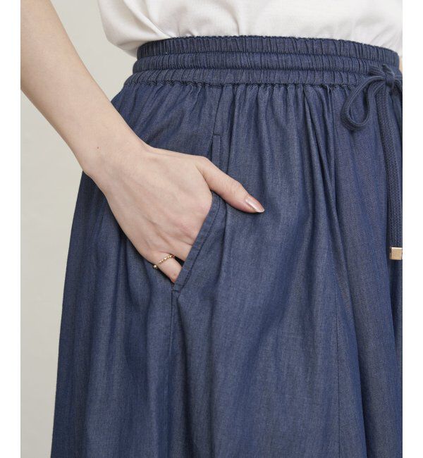 ikka「【親子おそろい】コットンボリュームペチ付きスカーチョ」|その他|