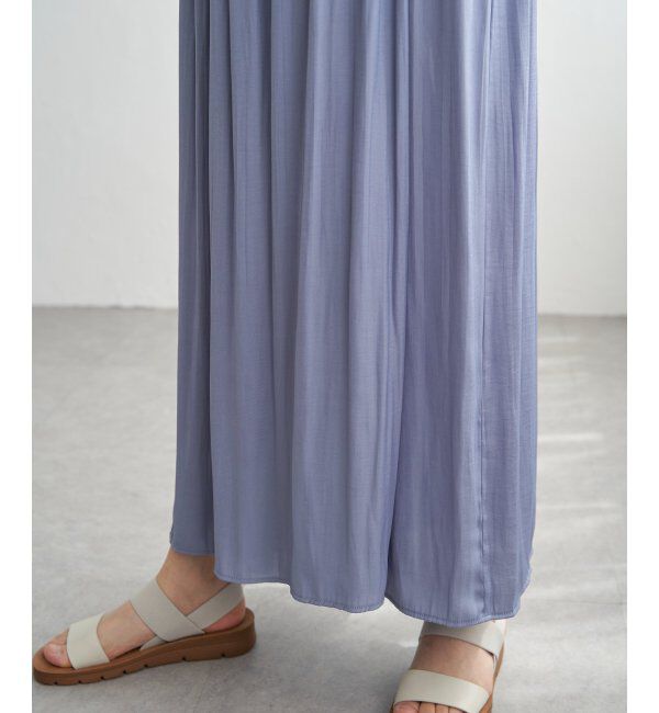 ikka「【セットアップ対応】カッセンボリュームラップスカーチョ」|その他|