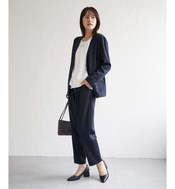 IKKA LOUNGE「【セットアップ対応】GOKU楽ワークテーパードパンツ」|その他|