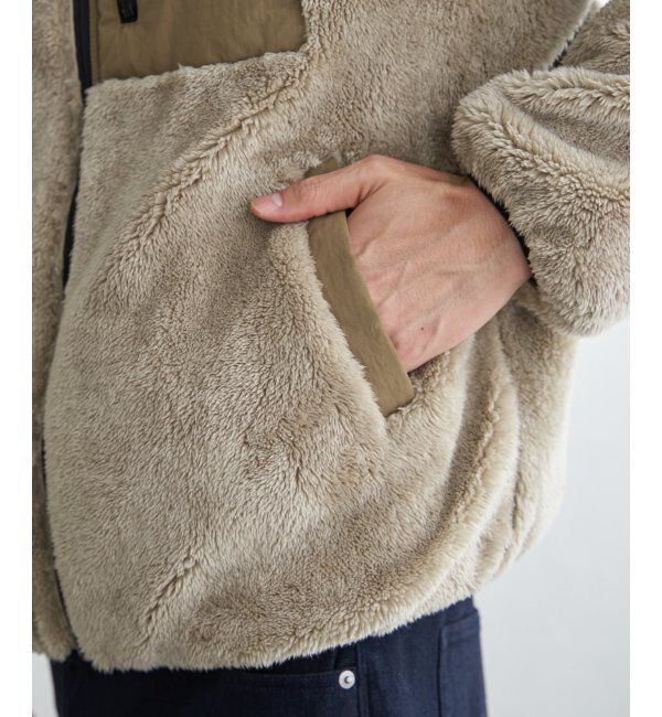 ikka「リバーシブルナイロンフリースブルゾン」|ブルゾン・スタジャン|