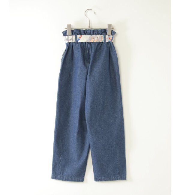 ikka kids「スカーフベルト付きバレルデニムパンツ」|その他|