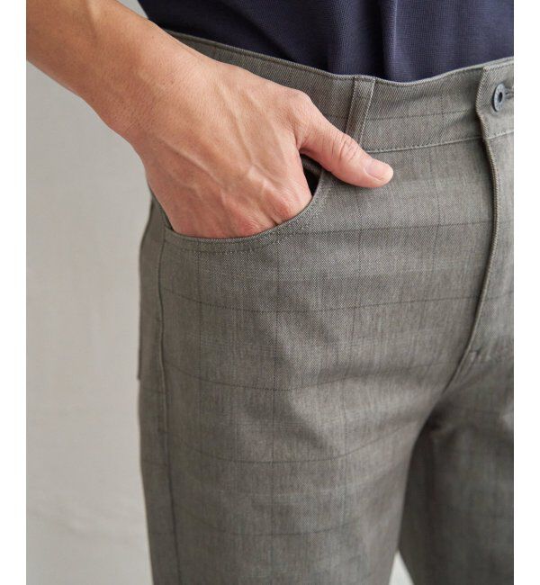 ikka「GOKU楽パンツ EASY STRETCHチェック5P」|その他|