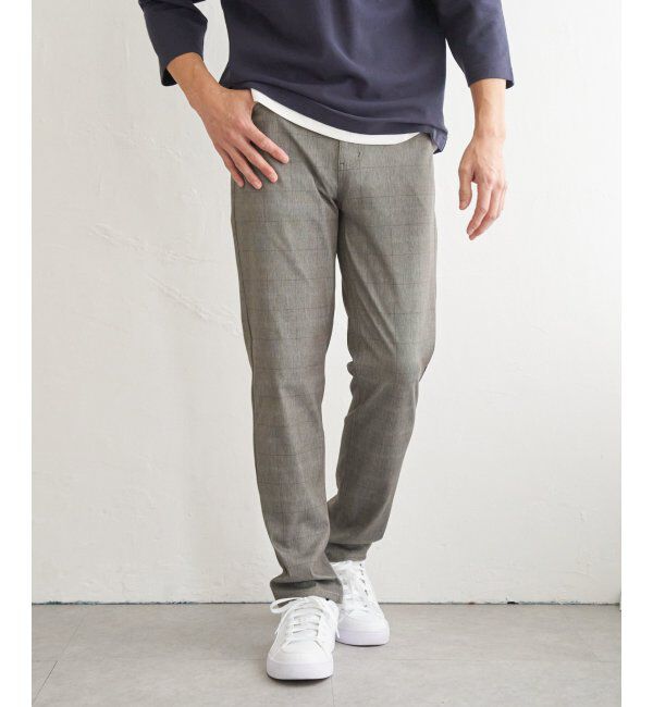 ikka「GOKU楽パンツ EASY STRETCHチェック5P」|その他|