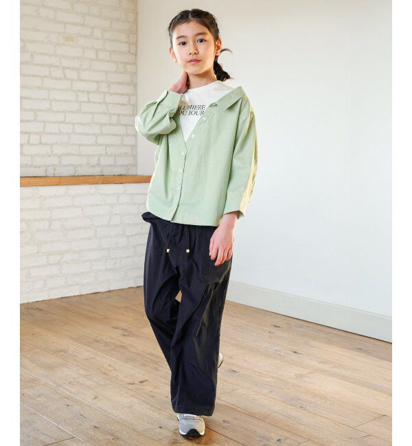 ikka kids「【親子コーデ】ドライテックベイカーパンツ（120~160cm）」|その他|