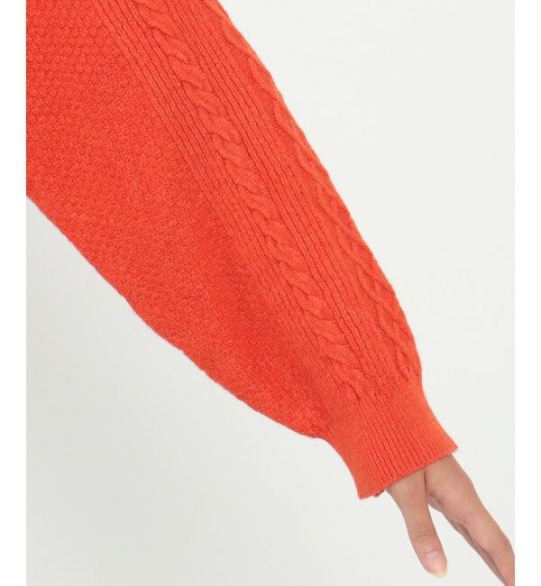 Lbc with Life「ケーブルVネックプルオーバー」|カーディガン|