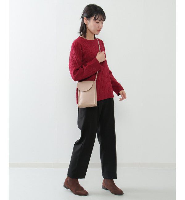 Lbc with Life「クリスマスケーブルニット」|カーディガン|