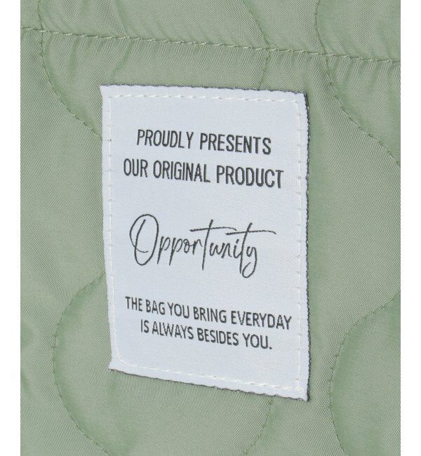 Lbc with Life「2WAYひょうたんキルトトートバッグ」|その他|