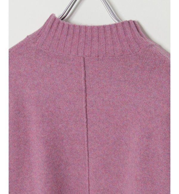 Lbc with Life「透かし柄バックスリットニット」|カーディガン|