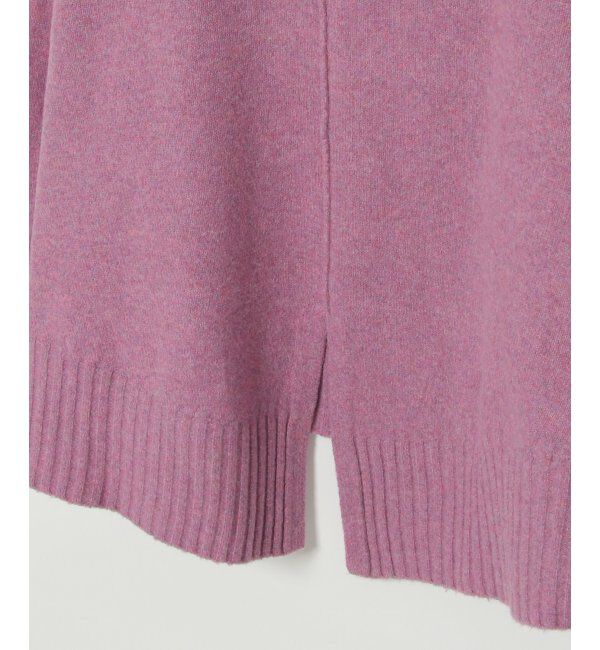 Lbc with Life「透かし柄バックスリットニット」|カーディガン|