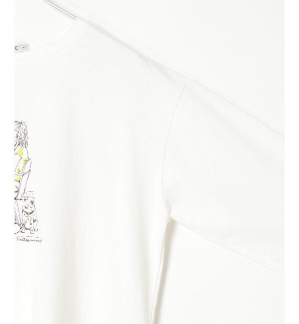 Lbc with Life「GirlプリントロンT」|Tシャツ・カットソー|