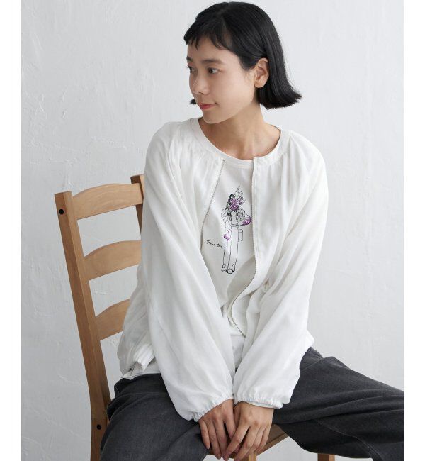 Lbc with Life「GirlプリントロンT」|Tシャツ・カットソー|