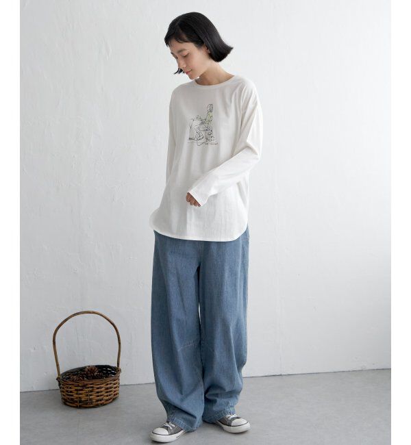 Lbc with Life「GirlプリントロンT」|Tシャツ・カットソー|