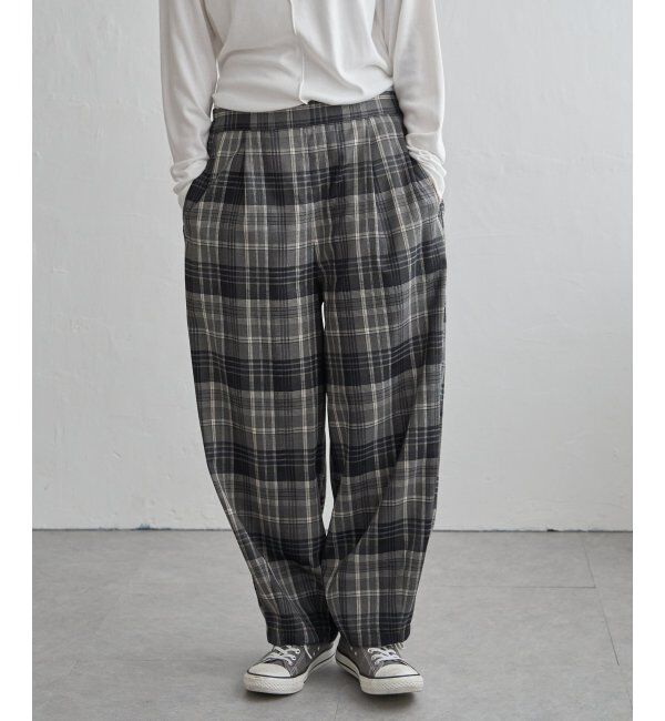 Lbc with Life「ワイドタックカーブパンツ」|その他|