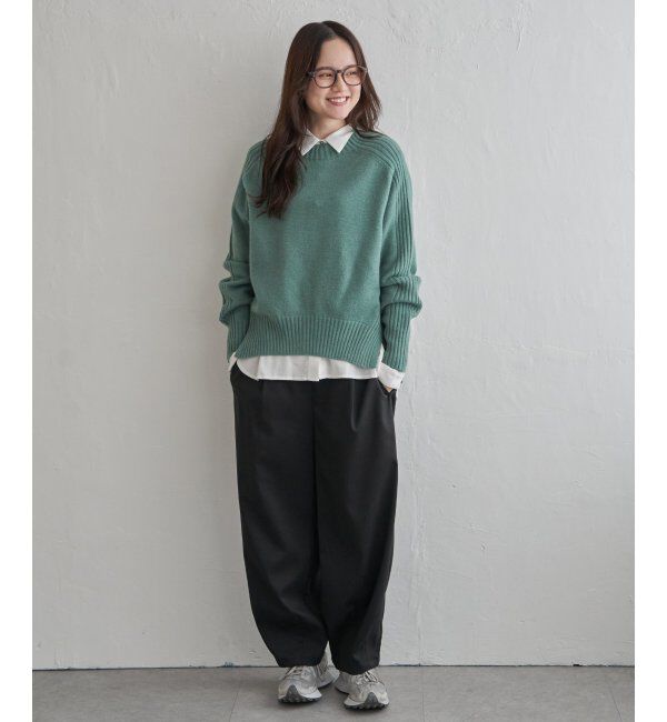 Lbc with Life「ワイドタックカーブパンツ」|その他|