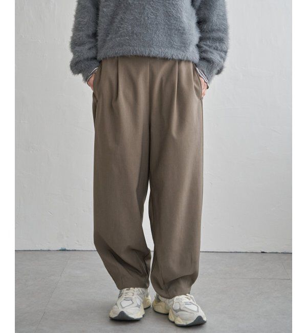 Lbc with Life「ワイドタックカーブパンツ」|その他|