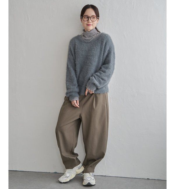 Lbc with Life「ワイドタックカーブパンツ」|その他|