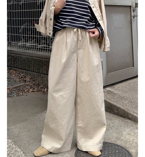 Lbc with Life「LBC ドロストワイドイシージーパンツ」|その他|