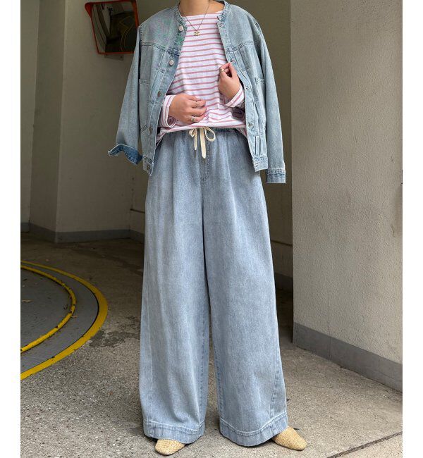 Lbc with Life「LBC ドロストワイドイシージーパンツ」|その他|