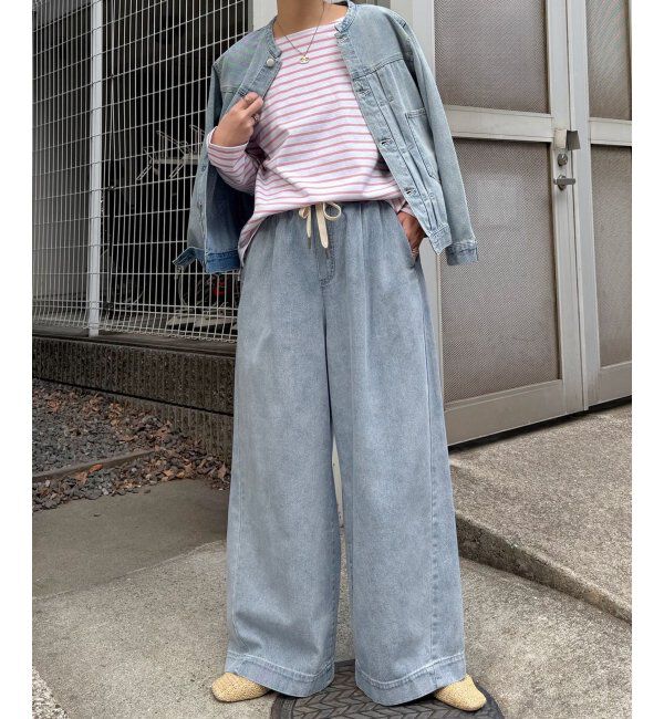 Lbc with Life「LBC ドロストワイドイシージーパンツ」|その他|