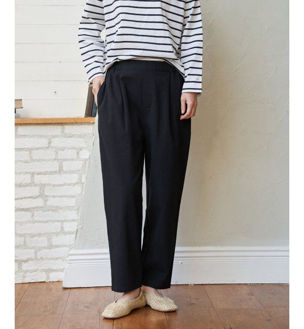 Lbc with Life「コットンゆるテーパードパンツ」|その他|