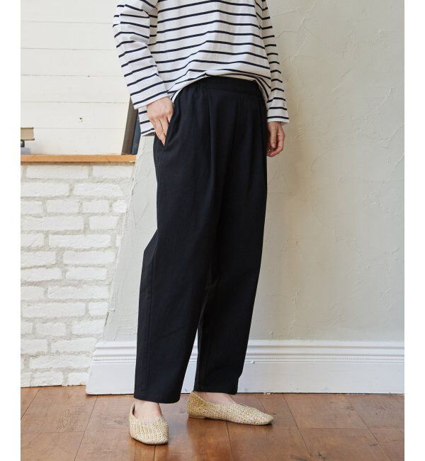 Lbc with Life「コットンゆるテーパードパンツ」|その他|