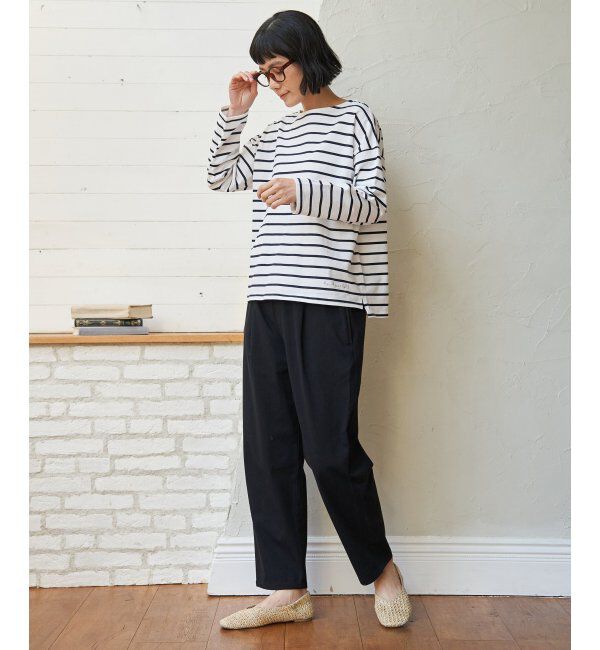 Lbc with Life「コットンゆるテーパードパンツ」|その他|