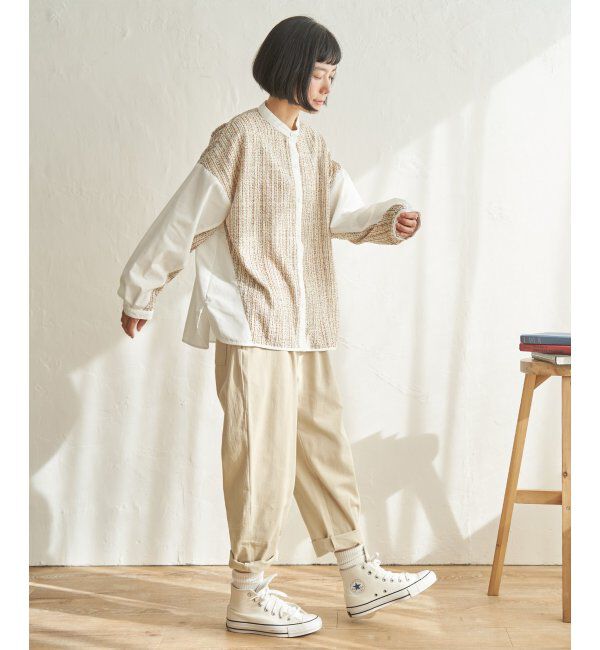 Lbc with Life「コットンゆるテーパードパンツ」|その他|